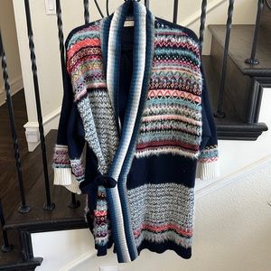 Anthropologie Wrap Sweater Size XS/S